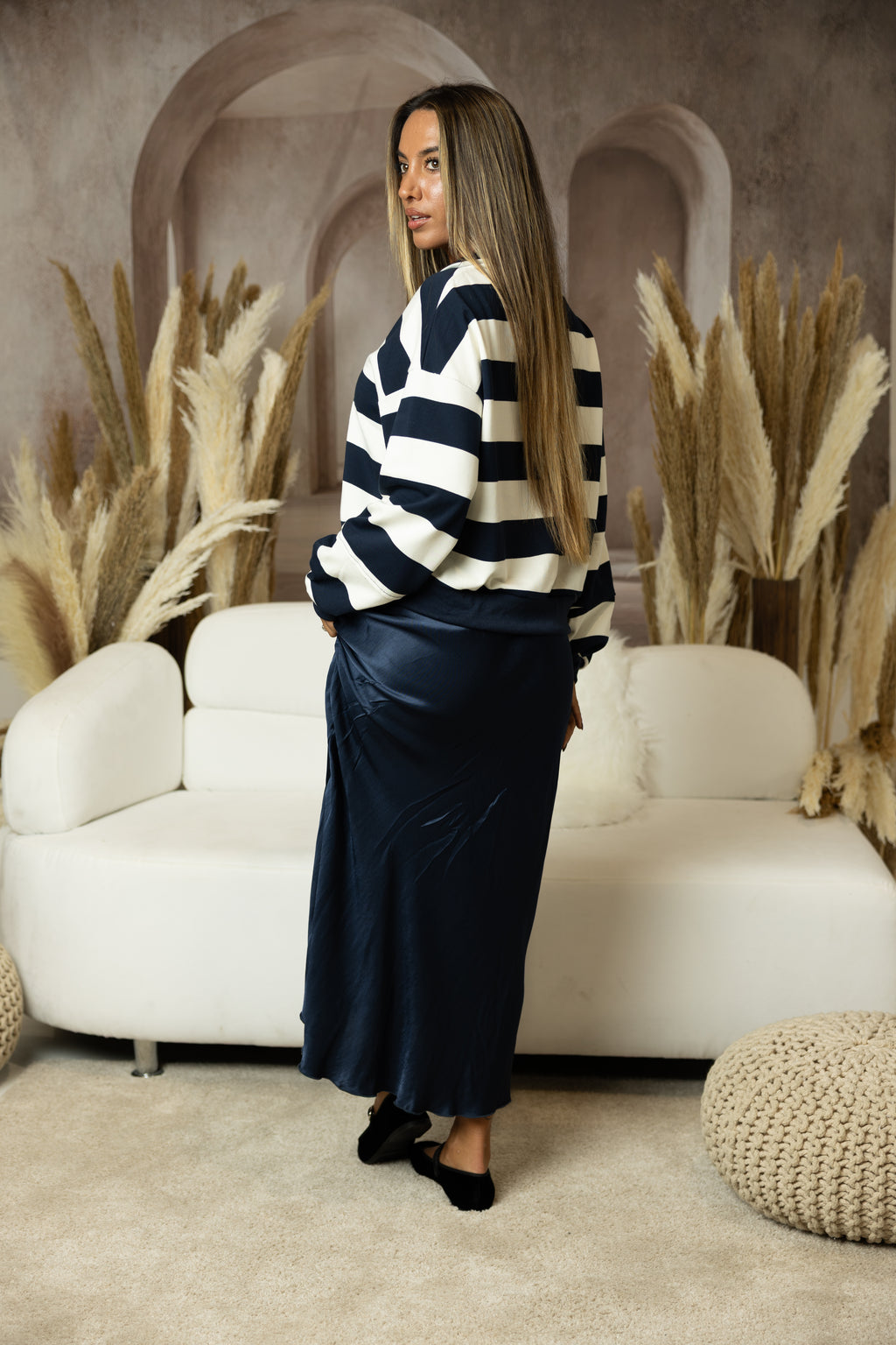 Saia Satin Midnight
