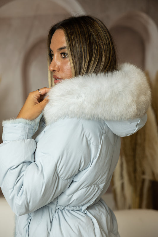 Kispo Luxe Fur Baby Blue