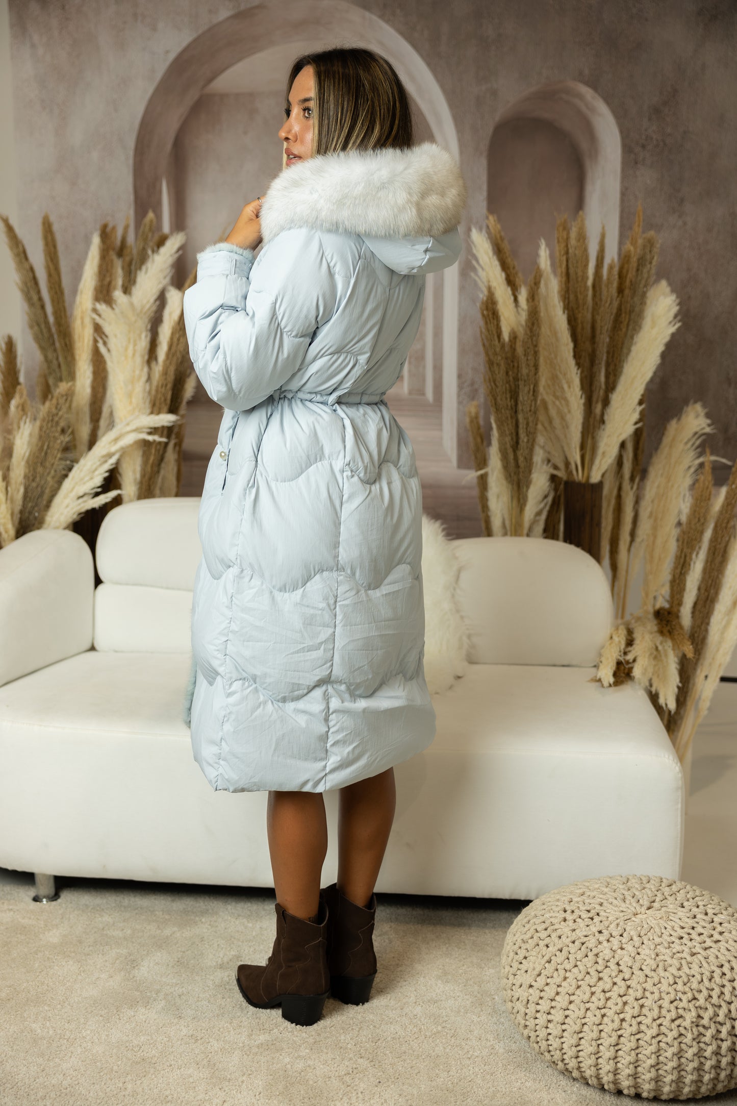 Kispo Luxe Fur Baby Blue