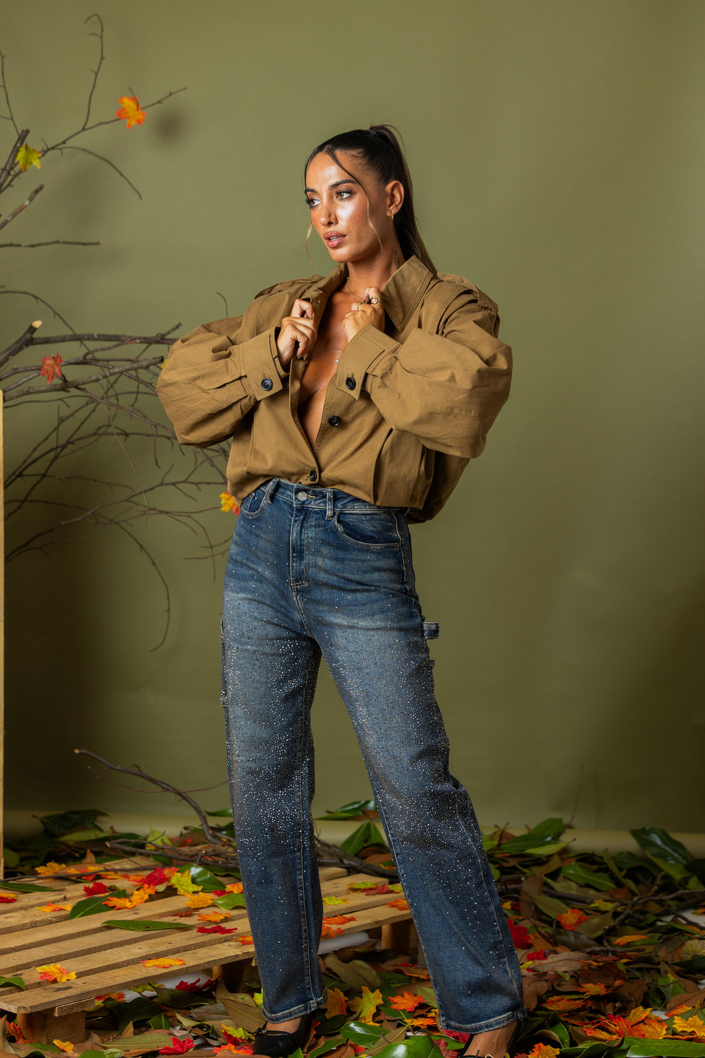 Casaco Trench Courte