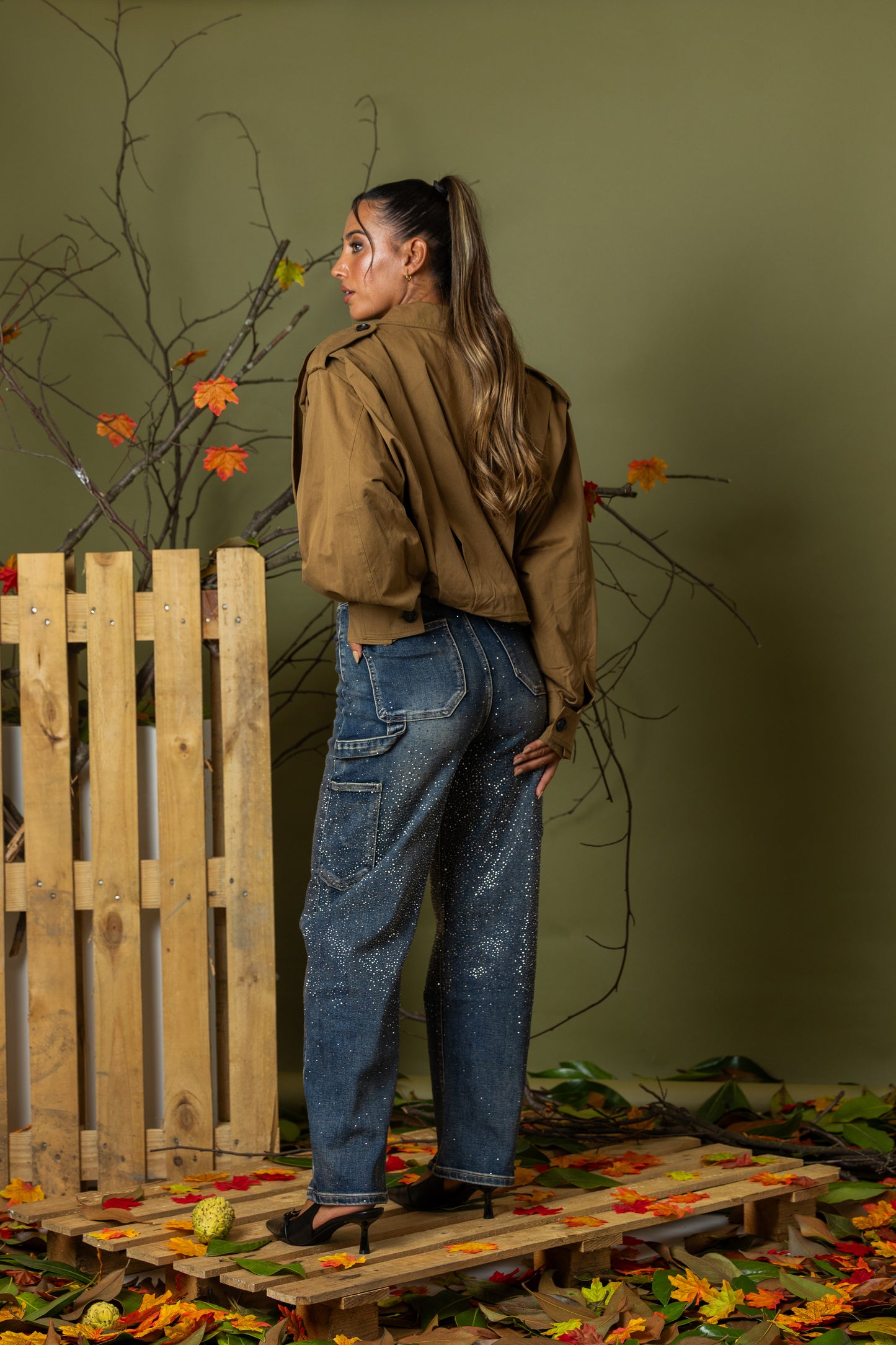 Casaco Trench Courte