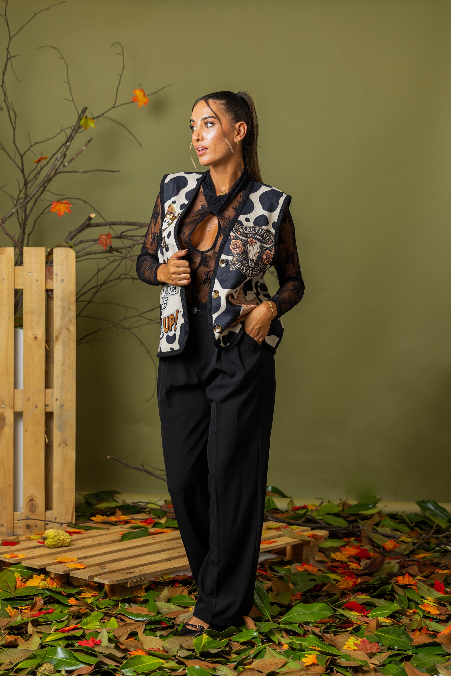 Colete Snoopy Cowboy