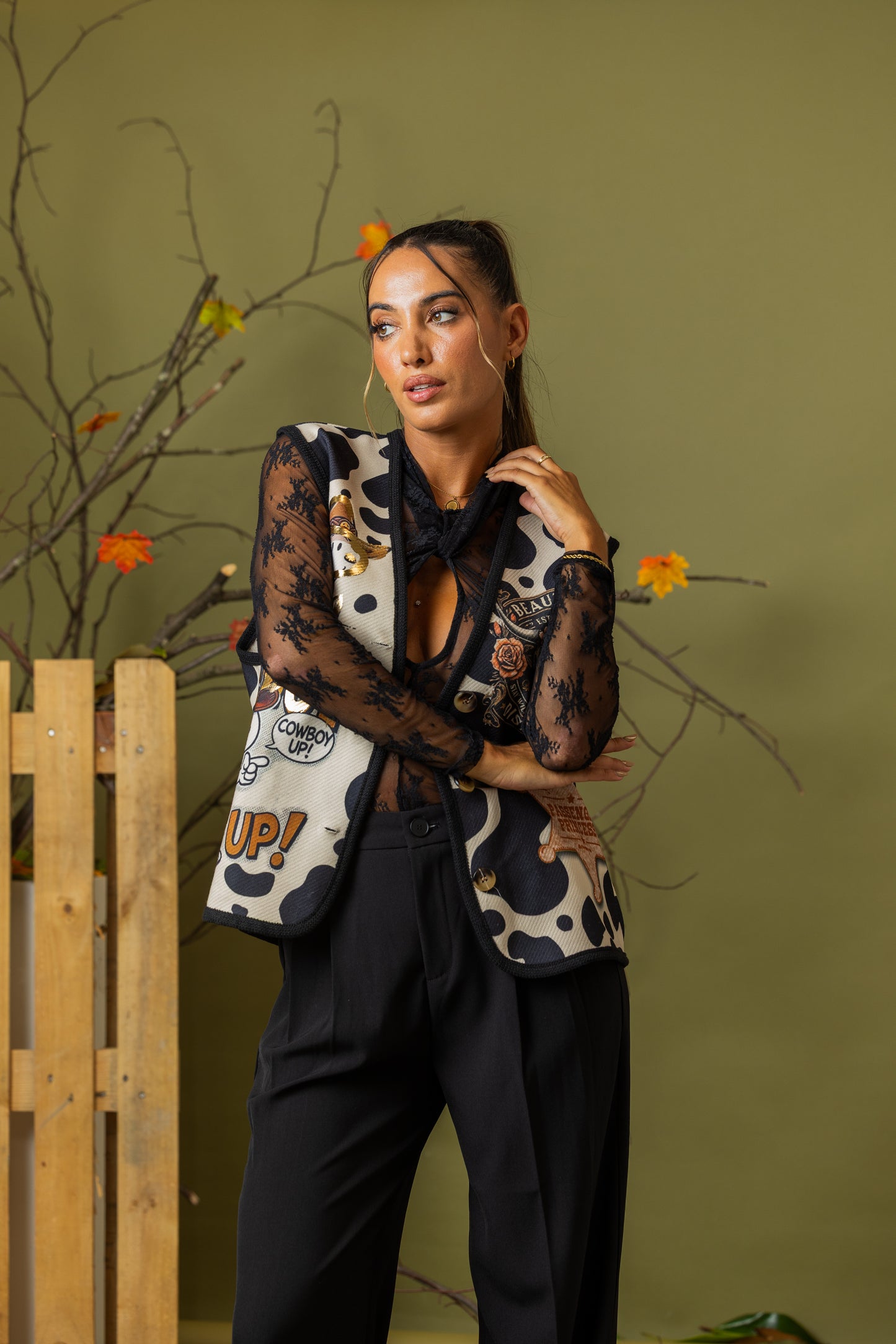 Colete Snoopy Cowboy