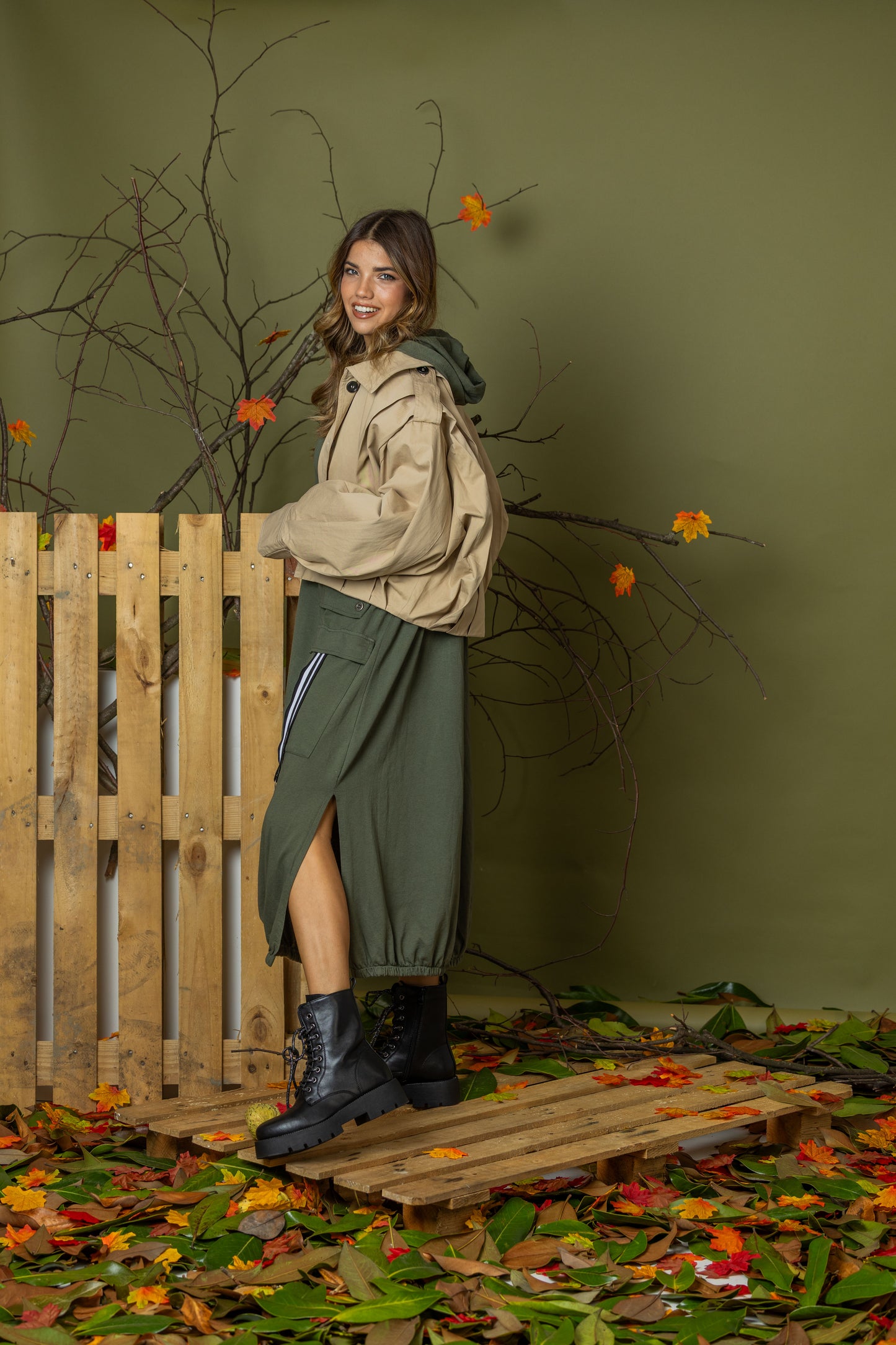 Casaco Trench Courte