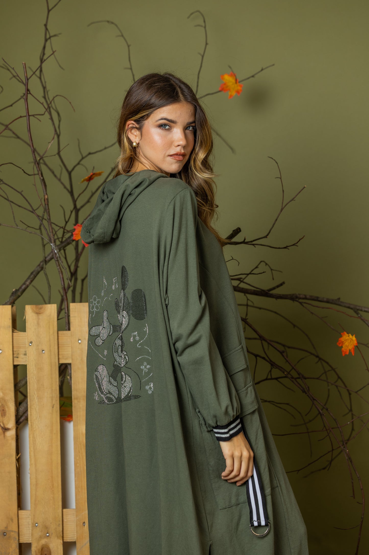 Vestido Casual Mickey Shine