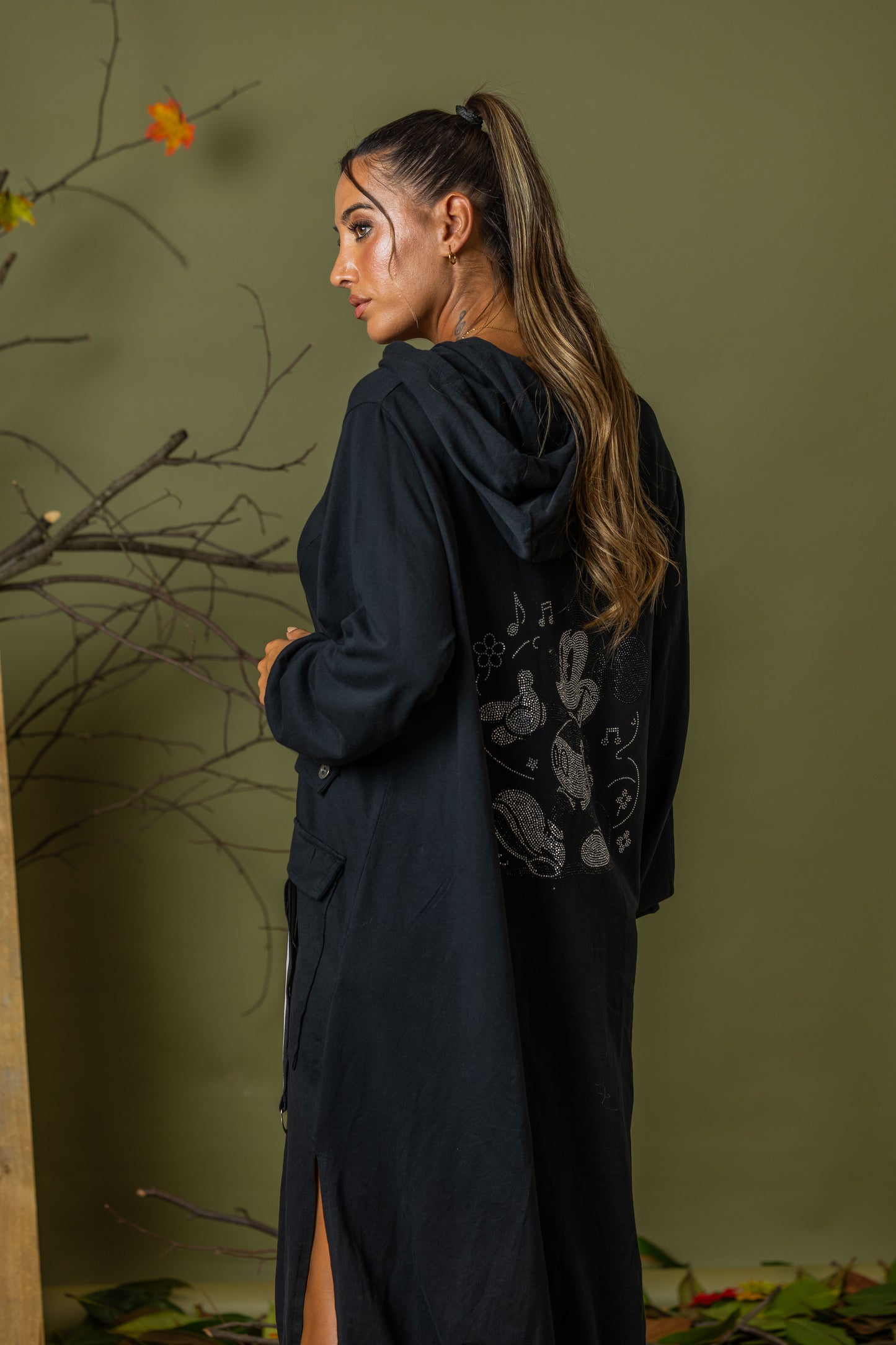 Vestido Casual Mickey Shine