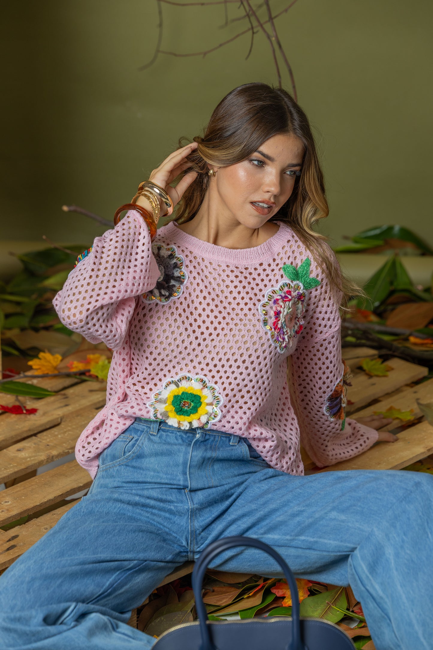 Camisola Tricot Bloom