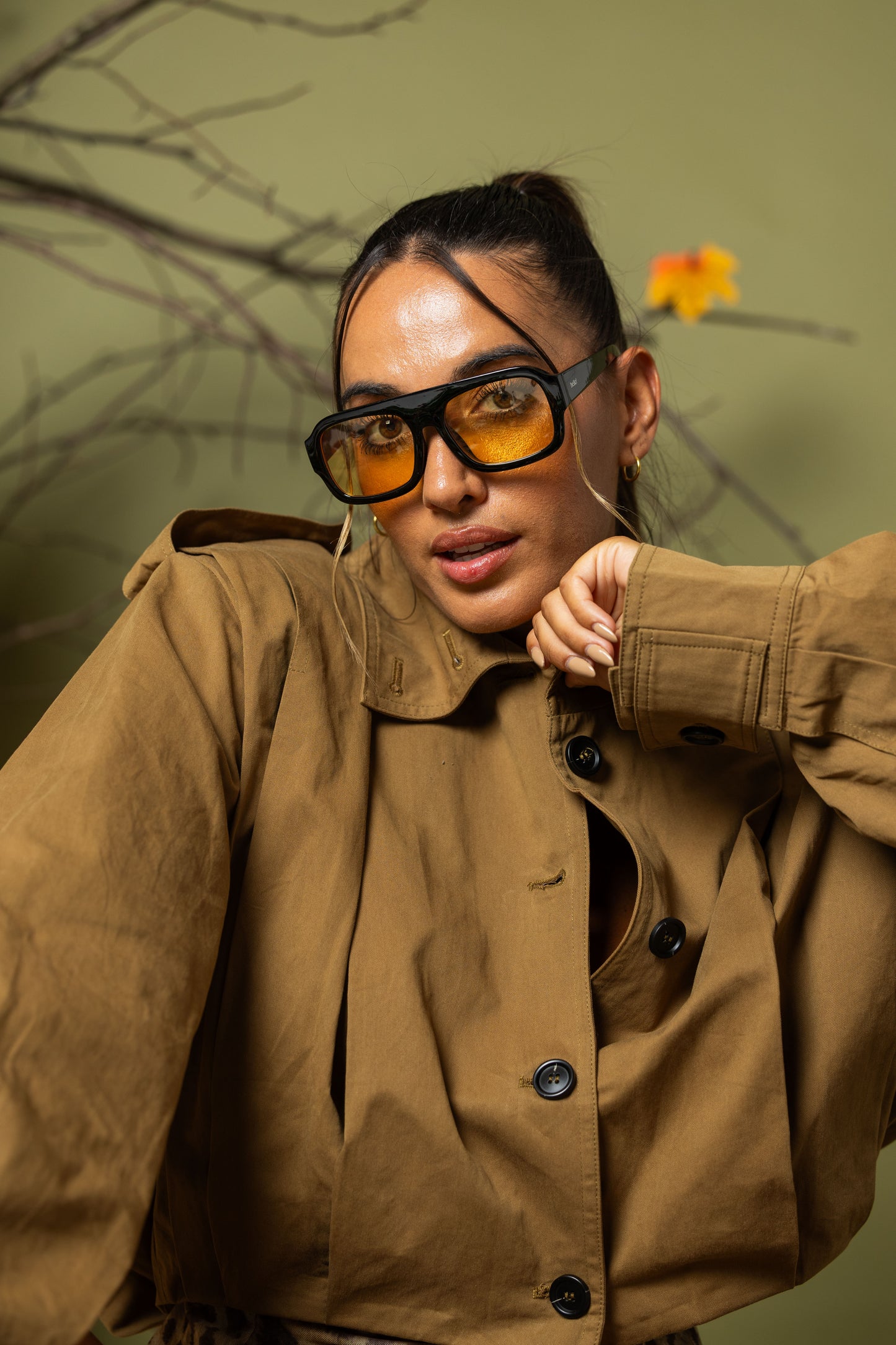 Casaco Trench Courte